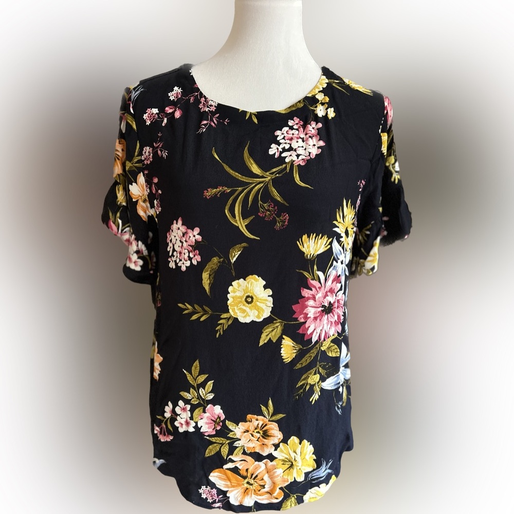 Loft floral blouse